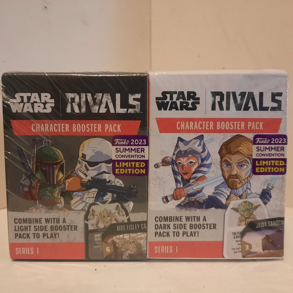 Funko Camp Fundays SDCC 2023 Exclusive LE Star Wars Figure Booster Pack New